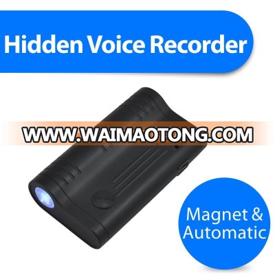 Mini hidden digital voice recorder pen with magnet and timer plus mini vehicle driving recorder high sensitive sound pocket